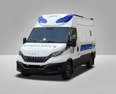 Nouvelle ambulanc&eacute;e quotidienne &agrave; toit &eacute;lev&eacute; (diesel)