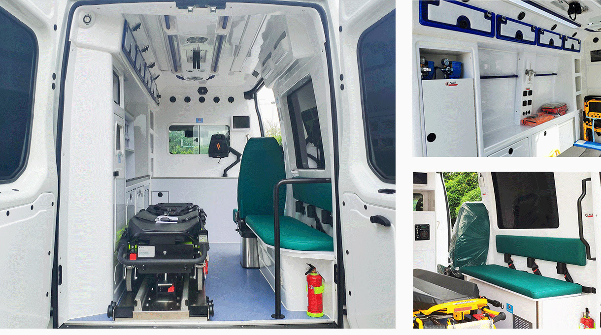 IVECO IVECO importé nouvelle ambulance quotidienne à toit élevé (diesel)
